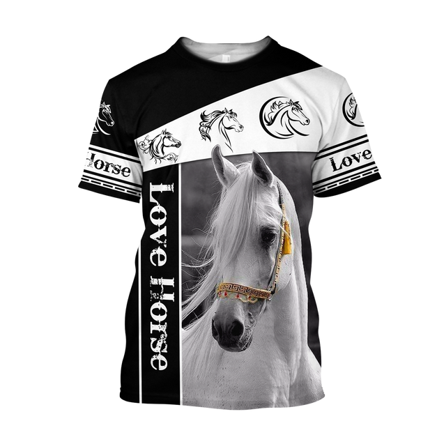 Horse Custome Name 3D All Over Printed Shirts TA1006205