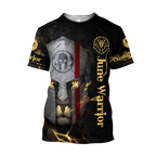 June Spartan Lion Warrior 3D All Over Printed Unisex Shirts