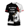 In Jesus Name I Work Logger Unisex Shirts Pi17102003