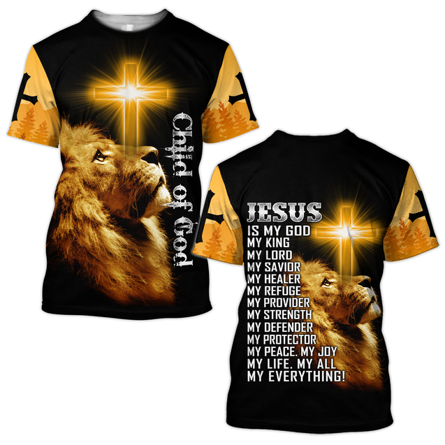 Child Of God  3D All Over Printed Shirts For Men and Women Pi15102003S