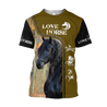 Love Horse 3D All Over Printed Shirts For Men and Women Pi112050