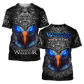 Eagle Warior Aztec 3D All Over Printed Shirts For Men And Women