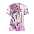 Horse Custom Name 3D All Over Printed Shirts For Men and Women Pi03102001