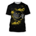 3D all over print astronaut with the smile-Apparel-HbArts-T-Shirt-S-Vibe Cosy™
