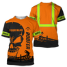 Orange Roofer Man 3D All Over Printed Shirts For Men Pi12102003