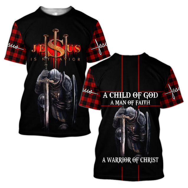 Premium Christian Jesus Catholic 3D Printed Unisex Shirts