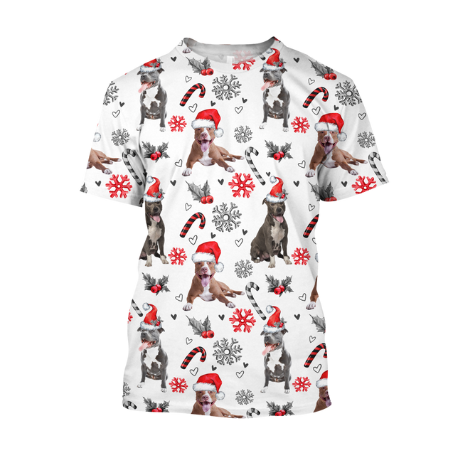 Pit Bull Christmas Unisex Shirts Pi17102002