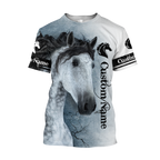 Horse Custome Name 3D All Over Printed Shirts Pi06102001