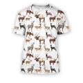 3D All Over Printed Hunting Deer Shirts-Apparel-HbArts-T-Shirt-S-Vibe Cosy™