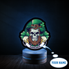 Customize Name Irish Skull Led Night Light Personalized MH20022102