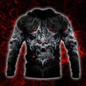 Amazing Skull All Over Printed Hoodie For Men And Women MEI