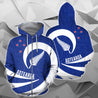 Aotearoa Hoodie Silver Fern Roll Into My Heart PL02-Apparel-PL8386-Zipped Hoodie-S-Vibe Cosy™