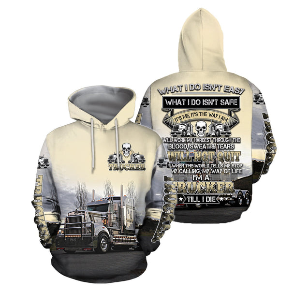 3D All Over Printed Kenworth Truck Hoodie-Apparel-HP Arts-Hoodie-S-Vibe Cosy™