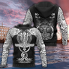 Raven Of Odin All Over Printed AM161001-Apparel-HP Arts-Hoodie-S-Vibe Cosy™