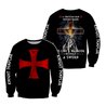 3D All Over Printed A Christian Man Shirts-Apparel-HP Arts-Sweatshirt-S-Vibe Cosy™