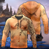 Real Viking Tattoos All Over Printed AM021001-Apparel-HP Arts-Hoodie-S-Vibe Cosy™