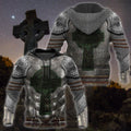 Irish Armor Warrior Chainmail 3D All Over Printed Shirts For Men and Women AM250204-Apparel-TT-Hoodie-S-Vibe Cosy™