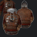 3D All Over Print Armor Mongol Warrior Hoodie-Apparel-Khanh Arts-Hoodie-S-Vibe Cosy™