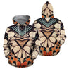 3D All Over Print Colorful Butterflies Hoodie NNK-Apparel-NNK-Hoodie-S-Vibe Cosy™