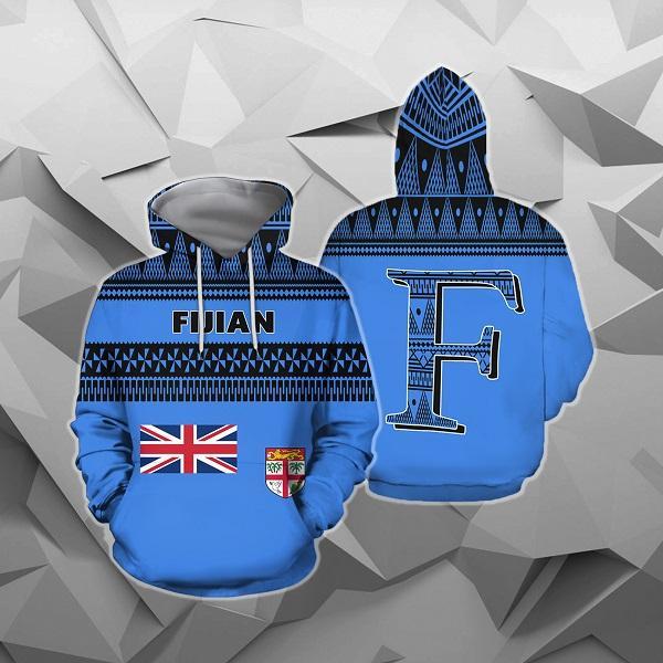 Fiji Tank Top - Tapa Blue Style - BN09-Apparel-Khanh Arts-Hoodie-S-Vibe Cosy™