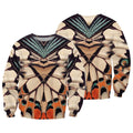 3D All Over Print Colorful Butterflies Hoodie-Apparel-Khanh Arts-Sweat Shirt-S-Vibe Cosy™