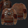 3D All Over Print Armor Mongol Warrior Hoodie-Apparel-Khanh Arts-Sweat Shirt-S-Vibe Cosy™