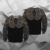 Maori Tattoo Special Zipper Hoodie NVD - Amaze Style™-Apparel