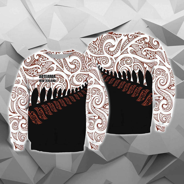 New Zealand Aotearoa Pullover Hoodie Special HC-Apparel-Huyencass-Sweat Shirt-S-Vibe Cosy™