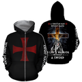 3D All Over Printed A Christian Man Shirts-Apparel-HP Arts-ZIPPED HOODIE-S-Vibe Cosy™