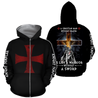 3D All Over Printed A Christian Man Shirts-Apparel-HP Arts-ZIPPED HOODIE-S-Vibe Cosy™