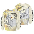 3D All Over Print Love Mom Elephant Hoodie-Apparel-Khanh Arts-Sweat Shirt-S-Vibe Cosy™