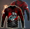 Fight me Muaythai Kickboxing 3D Printed MH200520-Apparel-ML-Zipped Hoodie-S-Vibe Cosy™