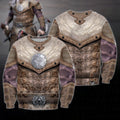 3D All Over Print Armor Mongol Hoodie-Apparel-Khanh Arts-Sweat Shirt-S-Vibe Cosy™
