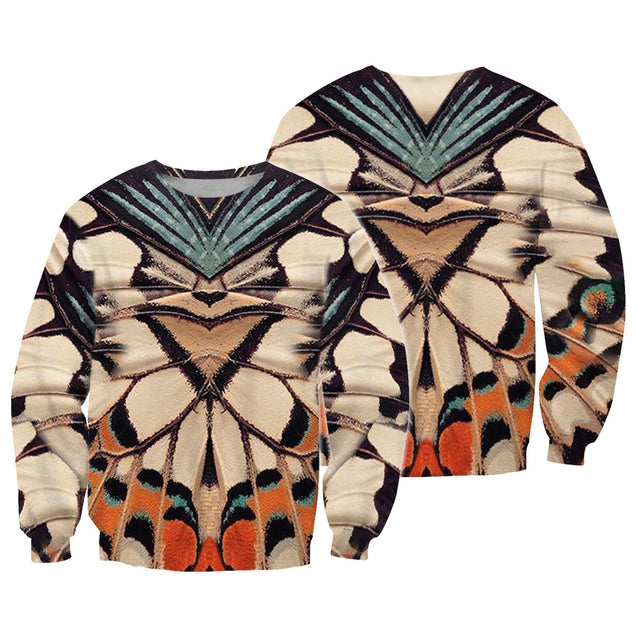 3D All Over Print Colorful Butterflies Hoodie NNK-Apparel-NNK-Hoodie-S-Vibe Cosy™