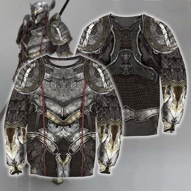 3D All Over Print Horus Armor Hoodie-Apparel-Khanh Arts-Sweat Shirt-S-Vibe Cosy™