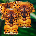 3D All Over Print Yellow Butterfly Hoodie NNK-Apparel-NNK-T-Shirt-S-Vibe Cosy™