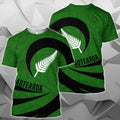 Aotearoa Hoodie Silver Fern Roll Into My Heart Zip-Up TH5-Apparel-Khanh Arts-T-Shirt-S-Vibe Cosy™