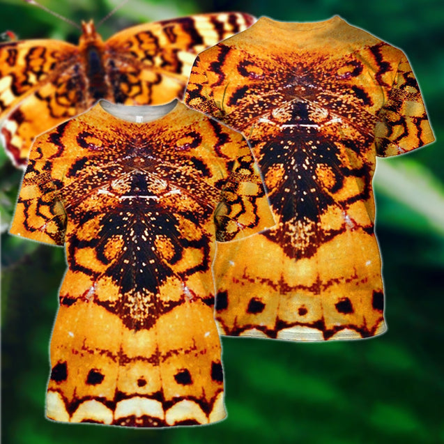 3D All Over Print Yellow Butterfly Hoodie-Apparel-Khanh Arts-T-Shirt-S-Vibe Cosy™