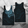 Maori Tattoo Style All Over Hoodie Blue Version HC0804-Apparel-Huyencass-Tank Top-S-Vibe Cosy™