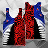 New Zealand Hoodie Silver Fern The Half TH3-Apparel-Khanh Arts-Tank Top-S-Vibe Cosy™