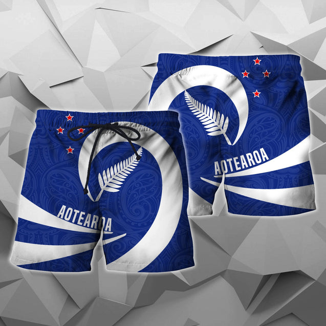 Aotearoa Hoodie Silver Fern Roll Into My Heart PL02-Apparel-PL8386-Shorts-S-Vibe Cosy™