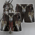 3D All Over Print Horus Armor Hoodie-Apparel-Khanh Arts-Shorts-S-Vibe Cosy™
