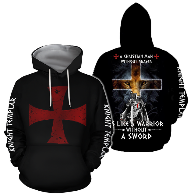 3D All Over Printed A Christian Man Shirts-Apparel-HP Arts-Hoodie-S-Vibe Cosy™