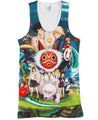 The Blue Sky-ghibli-RoosterArt-Tank-S-Vibe Cosy™