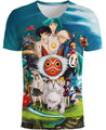The Blue Sky NK-ghibli-NNK-T-Shirt-S-Vibe Cosy™