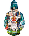 The Blue Sky-ghibli-RoosterArt-Zip-S-Vibe Cosy™