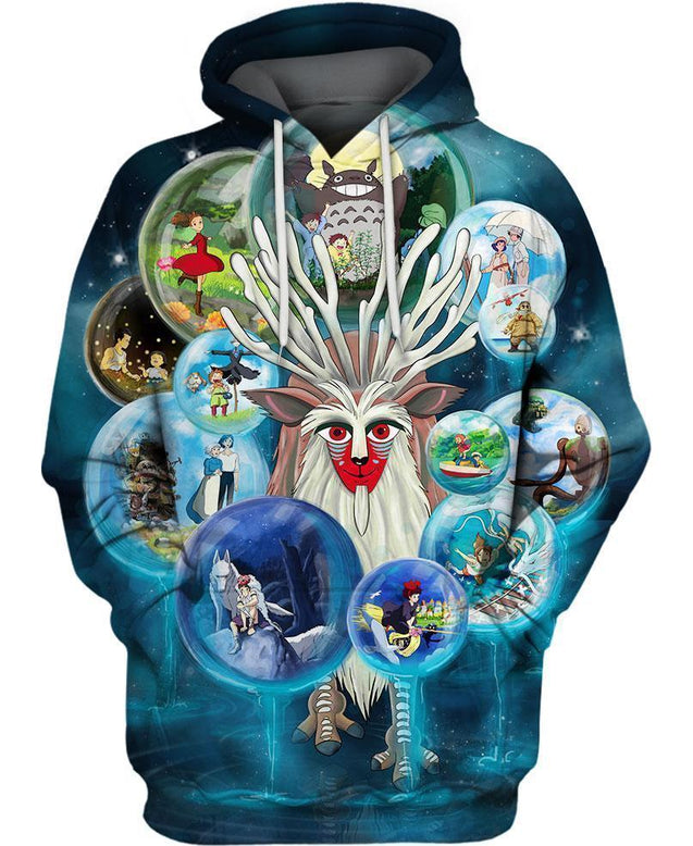 Water Balloons-ghibli-RoosterArt-Hoodie-S-Vibe Cosy™