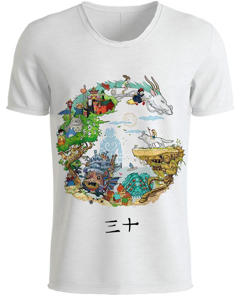 30 Years Tribute-ghibli-RoosterArt-T-Shirt-S-Vibe Cosy™
