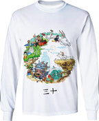 30 Years Tribute-ghibli-RoosterArt-Sweatshirt-S-Vibe Cosy™
