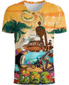 Summer Vacation-ghibli-RoosterArt-T-Shirt-S-Vibe Cosy™